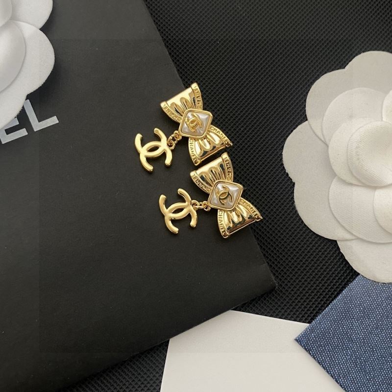 Ch*el earrings